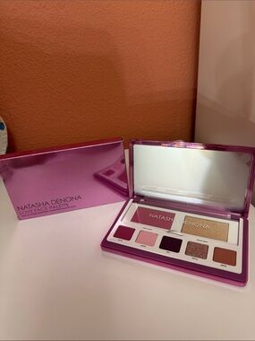 Natasha Denona Love Face Palette — Pink and Gold Shades